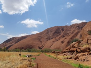 Randonnée autour d'Uluru
